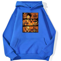 3 Brüder Hoodie Blau