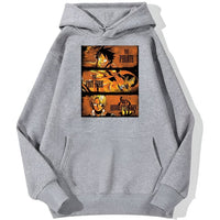 3 Brüder Hoodie Grau