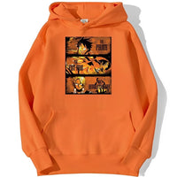 3 Brüder Hoodie Orange