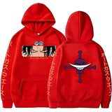 Ace Marineford Hoodie Rot
