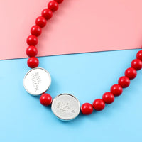Ace One Piece Kette Perlen