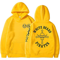 Ace Whitebeard Hoodie Gelb
