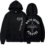 Ace Whitebeard Hoodie Schwarz