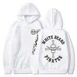 Ace Whitebeard Hoodie Weiß