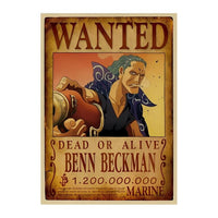 Ben Beckman Wanted Poster
