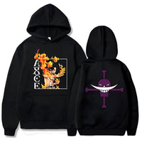 Bepo Pirates x Ace Hoodie Schwarz