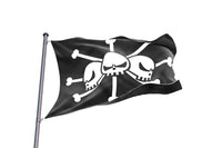 Blackbeard One Piece Flagge Jolly Roger