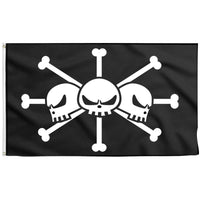 Blackbeard One Piece Flagge