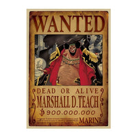 Blackbeard Wanted Poster