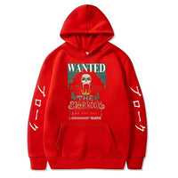 Brook Wanted Hoodie Rot