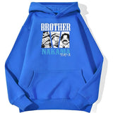 Brother Nakama Hoodie Blau