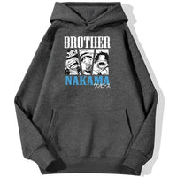 Brother Nakama Hoodie Dunkelgrau