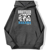 Brother Nakama Hoodie Dunkelgrau
