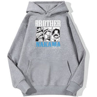 Brother Nakama Hoodie Grau