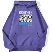 Brother Nakama Hoodie Lila