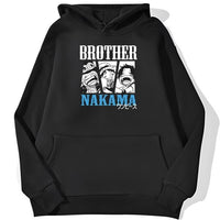Brother Nakama Hoodie Schwarz