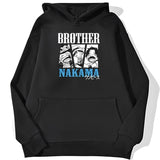 Brother Nakama Hoodie Schwarz