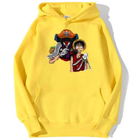 Buggy Clown Hoodie Gelb