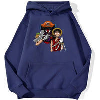 Buggy Clown Hoodie Marineblau