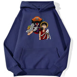 Buggy Clown Hoodie Marineblau