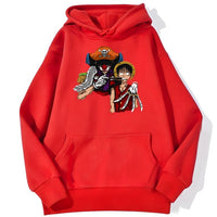 Buggy Clown Hoodie Rot
