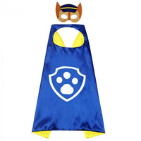 Chase Paw Patrol Kostüm Umhang mit Filzmaske