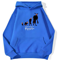 Chopper Point Hoodie Blau