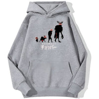 Chopper Point Hoodie Grau