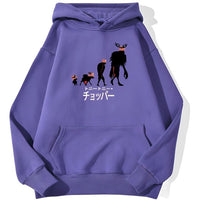 Chopper Point Hoodie Lila