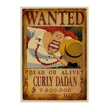 Curly Dadan Wanted Poster