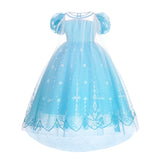 Elsa Kleid Kinder Verkleidung