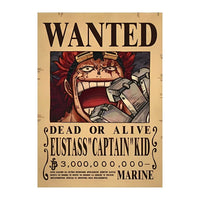 Eustass Kid Wanted Poster
