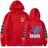 Gear 5 Nika Hoodie Rot