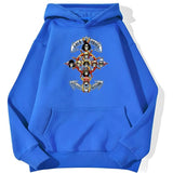 Gold N Pirates Hoodie Blau