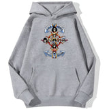 Gold N Pirates Hoodie Grau