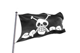 Gold Roger Flagge Wanddeko