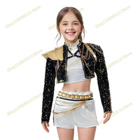 Golden Huntrix Kostuem Karneval