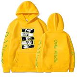 Green Mugiwara Hoodie Gelb