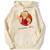 Gummy Boy Hoodie Beige