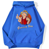 Gummy Boy Hoodie Blau