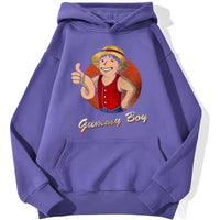 Gummy Boy Hoodie Lila
