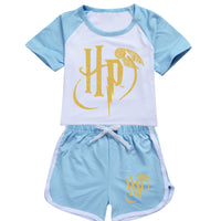 Harry Potter Pyjama Blau