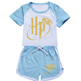 Harry Potter Pyjama Blau