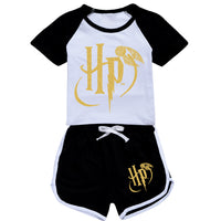 Harry Potter Pyjama Schwarz
