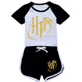 Harry Potter Pyjama Schwarz