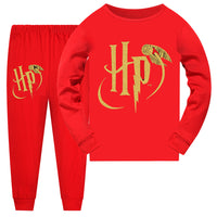 Harry Potter Schlafanzug Rot