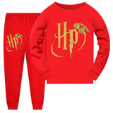 Harry Potter Schlafanzug Rot
