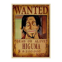 Higuma Wanted Poster