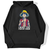 I Want You Hoodie Schwarz