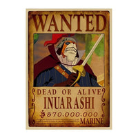 Inuarashi Wanted Poster